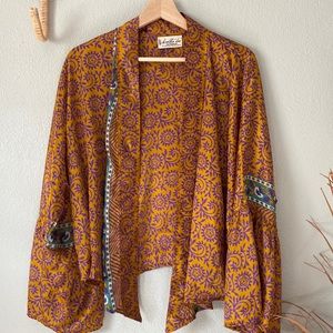Kantha Bae Silk shrug NEW
